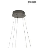 Moosee MOOSEE lampa wisząca ANILLO 2 czarna
