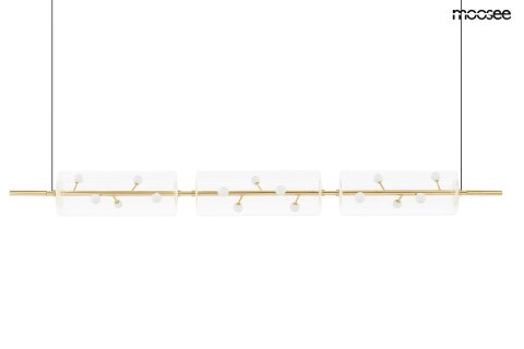 Moosee MOOSEE lampa wisząca CLARA złota