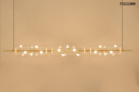 Moosee MOOSEE lampa wisząca CLARA złota
