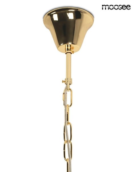 Moosee MOOSEE lampa wisząca LUMA 60 złota