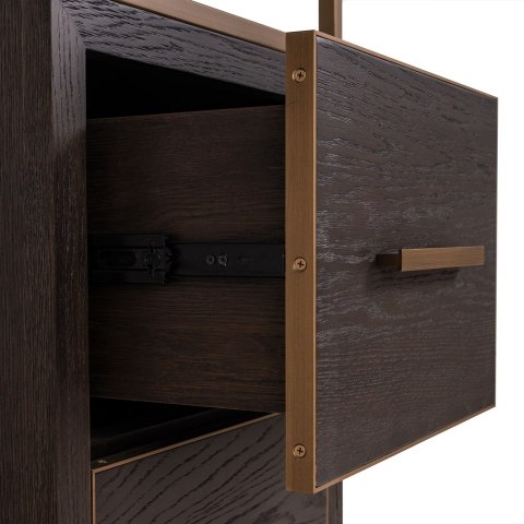 Richmond Interiors RICHMOND regał CARTER S brązowy Richmond Interiors RICHMOND regał CARTER S brązowy