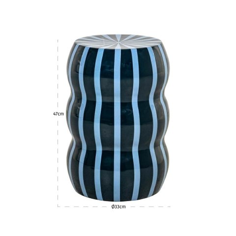 Richmond Interiors RICHMOND stolik BOYD niebieski Richmond Interiors RICHMOND stolik BOYD niebieski