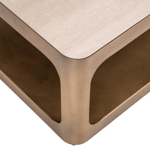 Richmond Interiors RICHMOND stolik kawowy CLARIDGE beżowy Richmond Interiors RICHMOND stolik kawowy CLARIDGE beżowy