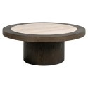 Richmond Interiors RICHMOND stolik kawowy NANDO brązowy Richmond Interiors RICHMOND stolik kawowy NANDO brązowy