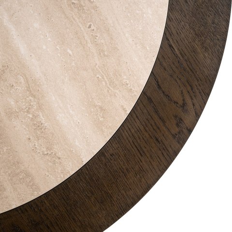 Richmond Interiors RICHMOND stolik kawowy NANDO brązowy Richmond Interiors RICHMOND stolik kawowy NANDO brązowy