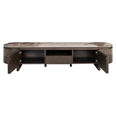 Richmond Interiors RICHMOND szafka RTV LANGFORD brązowa