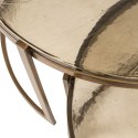 Richmond Interiors RICHMOND zestaw stolików kawowych CLEO złoty Richmond Interiors RICHMOND zestaw stolików kawowych CLEO złoty