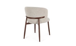 Bizzotto BIZZOTTO krzesło AMALIA brązowe / beżowe