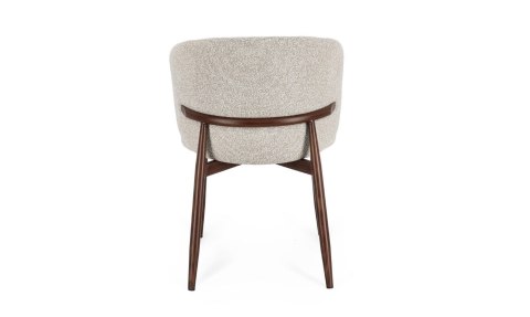 Bizzotto BIZZOTTO krzesło AMALIA brązowe / beżowe