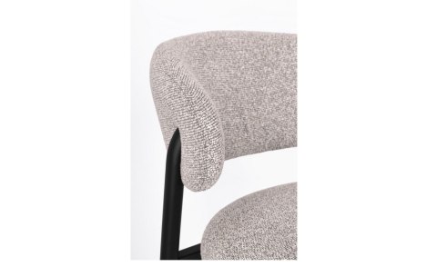 Bizzotto BIZZOTTO krzesło CASSANDRA czarne / szare