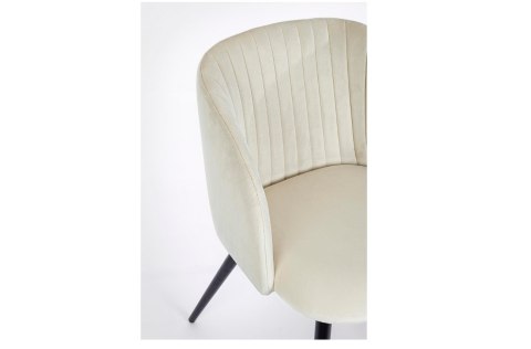 Bizzotto BIZZOTTO krzesło QUEEN VELVET białe