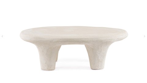 Bizzotto BIZZOTTO stolik kawowy ALBIN 102x62 beżowy