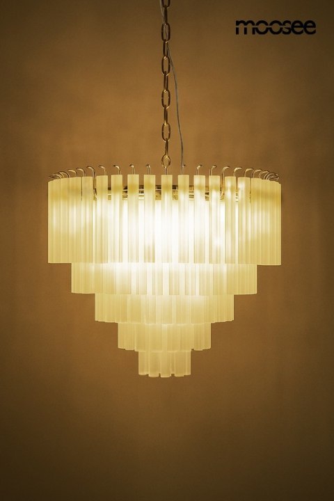 Moosee MOOSEE lampa wisząca GORDON 80 złota