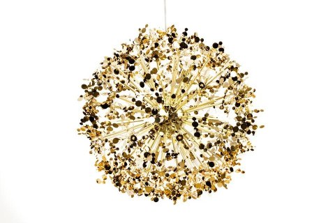 Moosee MOOSEE lampa wisząca MONETE 65 złota