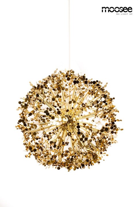 Moosee MOOSEE lampa wisząca MONETE 65 złota