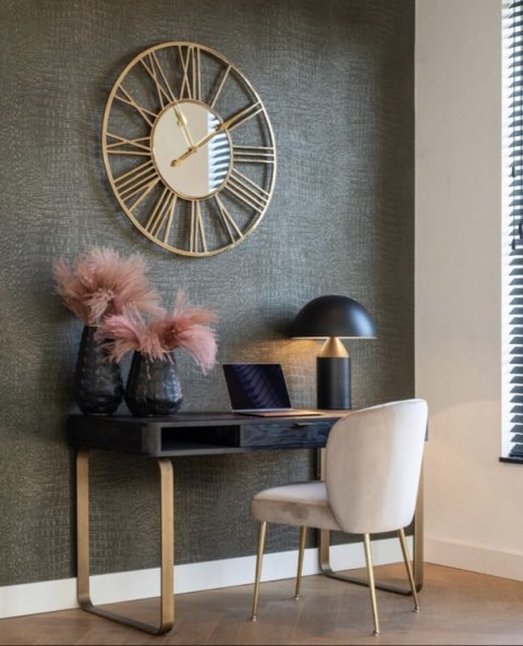 Richmond Interiors RICHMOND biurko BLACKBONE BRASS