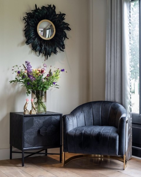 Richmond Interiors RICHMOND komoda BLAX - 2 szuflady