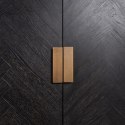 Richmond Interiors RICHMOND komoda BLACKBONE BRASS
