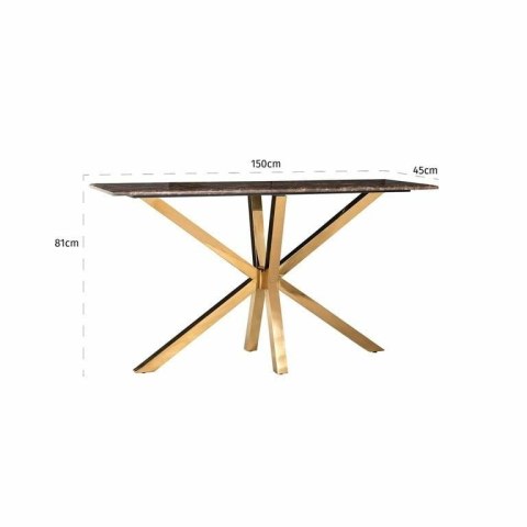 Richmond Interiors RICHMOND konsola CONRAD złota