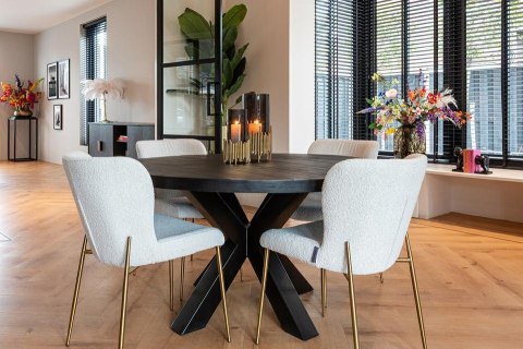 Richmond Interiors RICHMOND krzesło ODESSA BOUCLE