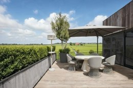 Richmond Interiors RICHMOND krzesło ogrodowe NUBA szare