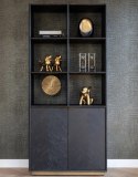 Richmond Interiors RICHMOND regał BLACKBONE BRASS