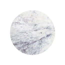 Richmond Interiors RICHMOND stolik CELINE 40 - marmur, złota podstawa