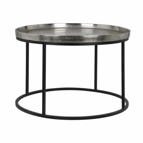 Richmond Interiors RICHMOND stolik kawowy LYAM 70 srebny