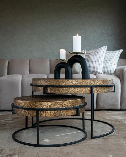 Richmond Interiors RICHMOND zestaw stolików DERBY