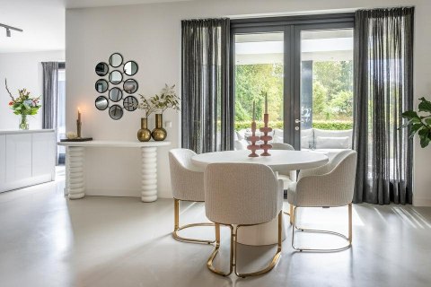 Richmond Interiors RICHMOND konsola BLOOMSTONE 2 biała