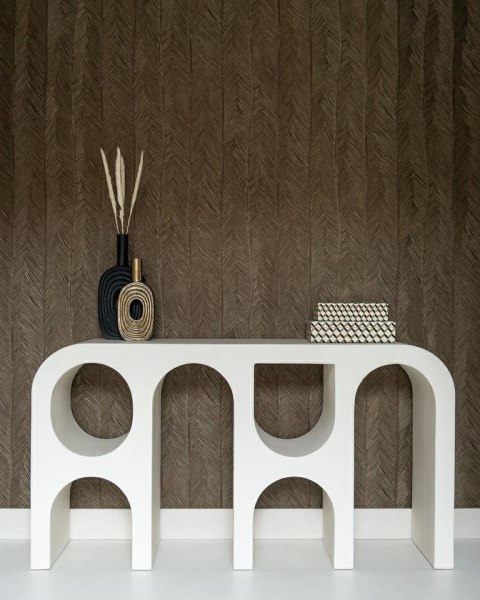 Richmond Interiors RICHMOND konsola BLOOMSTONE biała