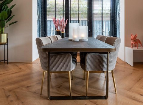 Richmond Interiors RICHMOND krzesło BREEZE beżowe - trudnopalne