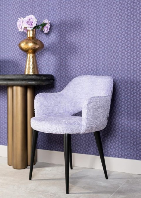 Richmond Interiors RICHMOND krzesło GIOVANNA fioletowe