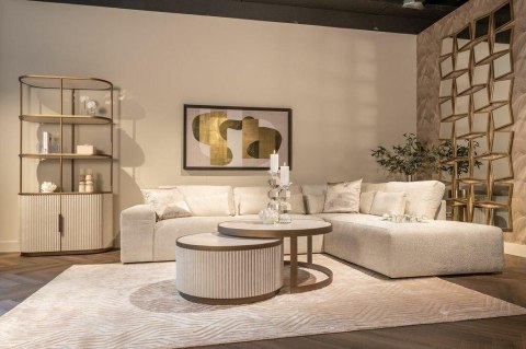 Richmond Interiors RICHMOND lustro ścienne BADIA złote