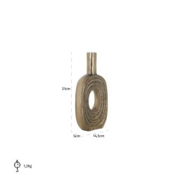 Richmond Interiors RICHMOND wazon EMAR S złoty