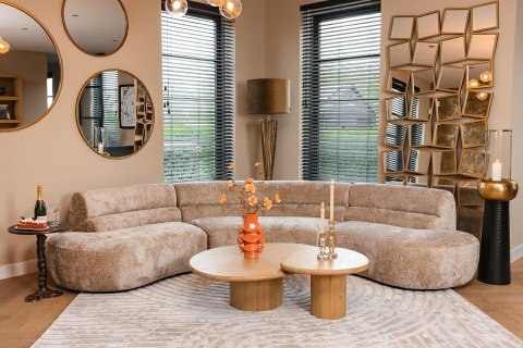 Richmond Interiors RICHMOND zestaw stolików kawowych OAKLEY