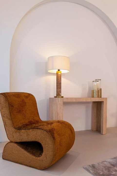 Richmond Interiors RICHMOND fotel FRANKIE brązowy