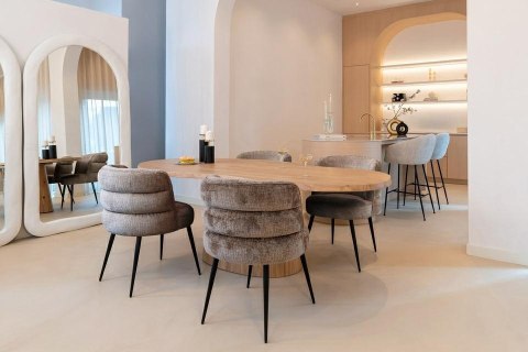 Richmond Interiors RICHMOND krzesło STELLA brązowe