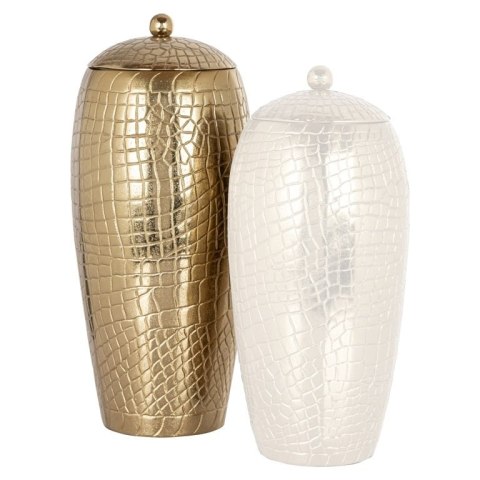 Richmond Interiors RICHMOND pojemnik ozdobny MARIEKE L złoty