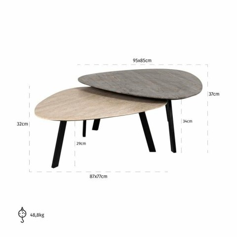 Richmond Interiors RICHMOND zestaw stolików SPENCER