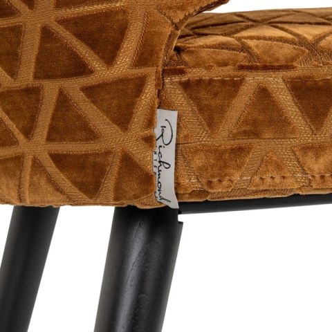 Richmond Interiors RICHMOND krzesło INDIGO GOLD