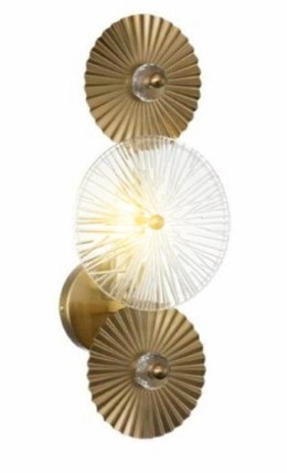 Richmond Interiors RICHMOND lampa ścienna AIDAN szczotkowane złoto