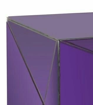 Richmond Interiors RICHMOND stolik SHIFRA fioletowy