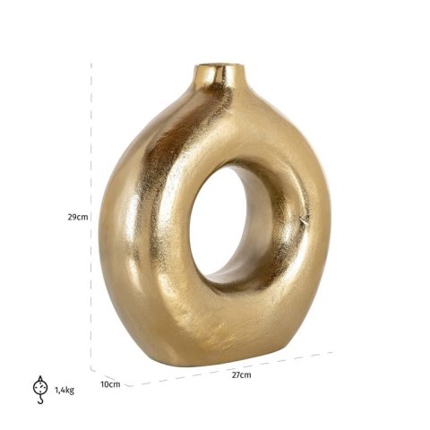 Richmond Interiors RICHMOND wazon FELICIA złoty