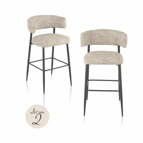 Richmond Interiors RICHMOND zestaw 2 krzeseł barowych ROCHELLE TRENDY