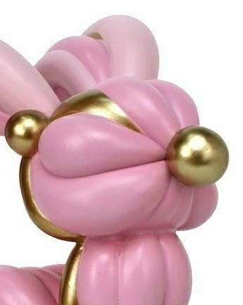 Richmond Interiors RICHMOND dekoracja RABBIT różowa