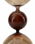 Richmond Interiors RICHMOND dekoracja klepsydra ELBA S brązowa