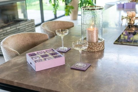 Richmond Interiors RICHMOND kółko i krzyżyk JAY fioletowy