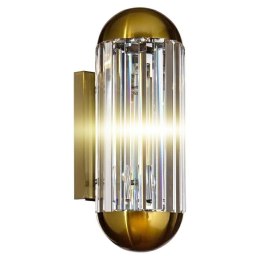 Richmond Interiors RICHMOND lampa ścienna ANJA brązowa