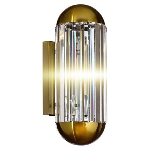 Richmond Interiors RICHMOND lampa ścienna ANJA brązowa